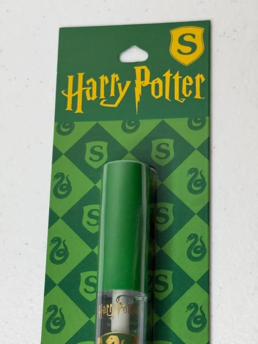 Harry Potter Slytherin Bergamot Scented Lip Oil Wand New